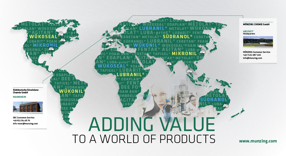 Münzing Chemie GmbH 'Adding value to a world of products'